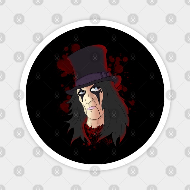 Alice Cooper Magnet by schockgraphics